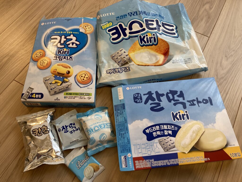 Kiriコラボ韓国お菓子＞お土産にも最適！日本からも買える？全種類食